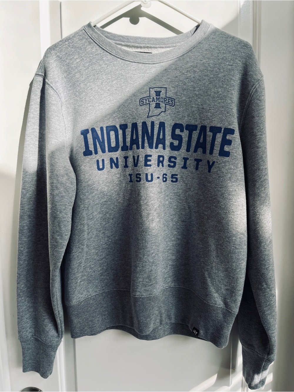 '47 Brand Indiana State University Sycamores crewneck sweatshirt Sz S